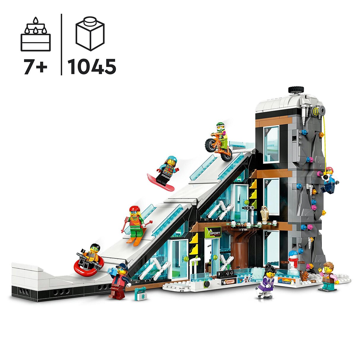 Set de construcción Centro de Esquí y Escalada LEGO City 5