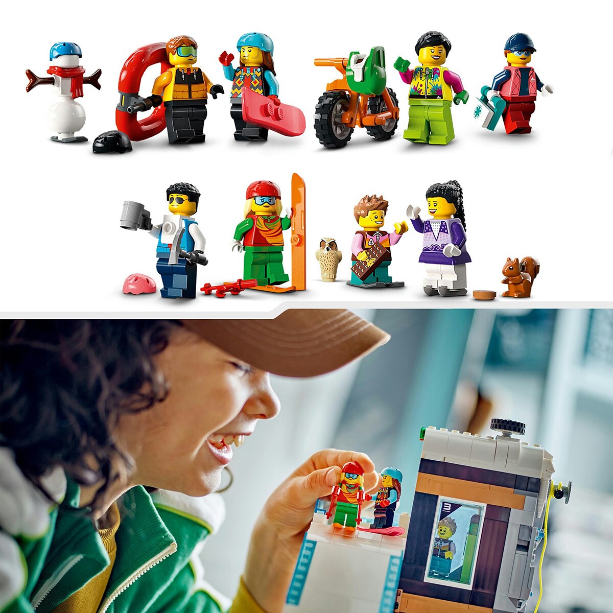 Set de construcción Centro de Esquí y Escalada LEGO City 8