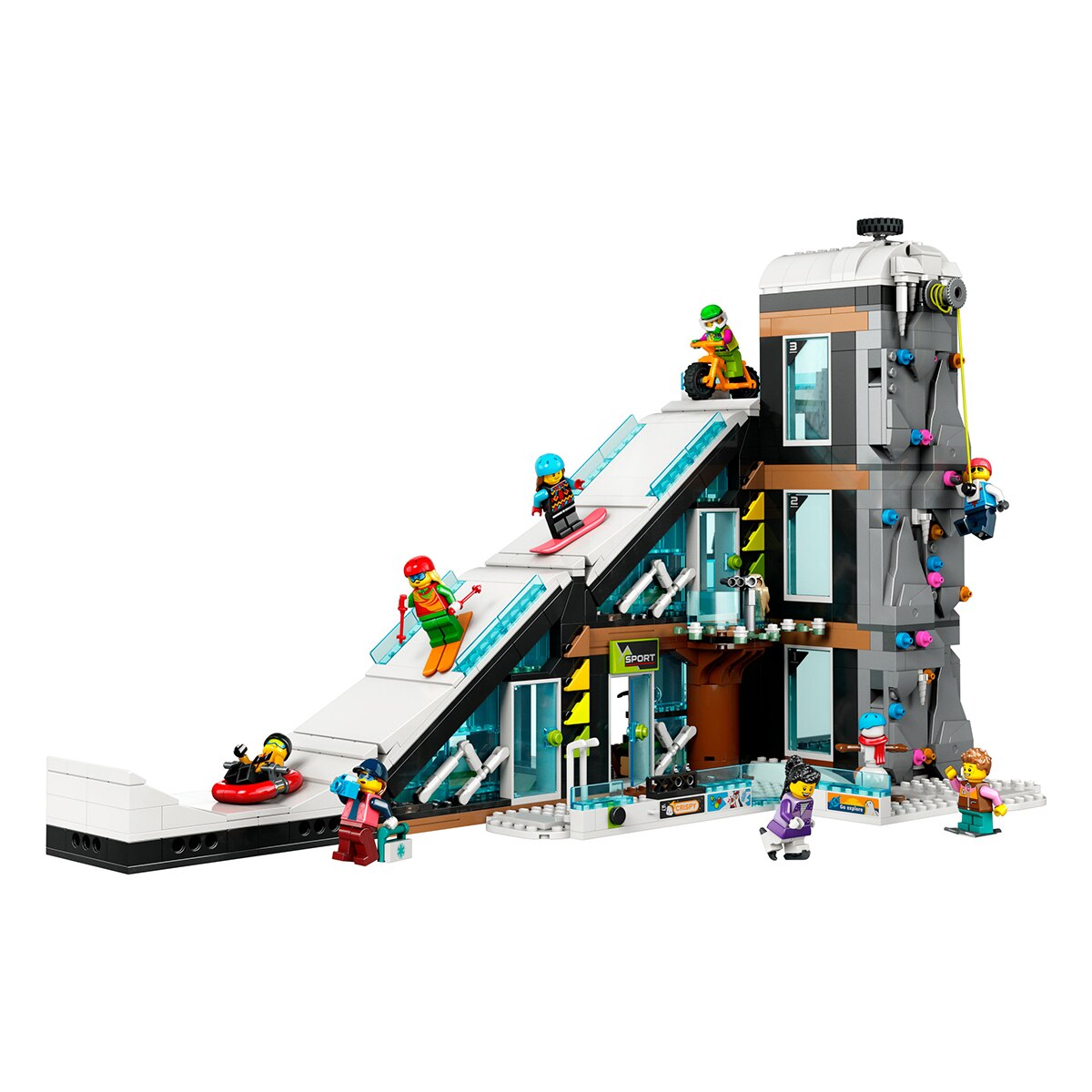 Set de construcción Centro de Esquí y Escalada LEGO City 9