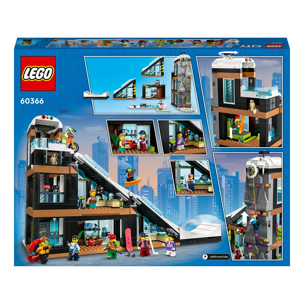 Set de construcción Centro de Esquí y Escalada LEGO City 10