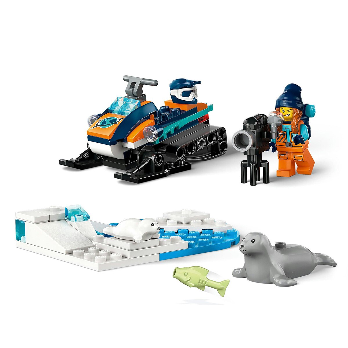 Exploradores do Ártico: Mota de neve Lego City 5