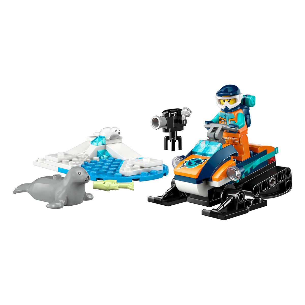 Exploradores do Ártico: Mota de neve Lego City 7