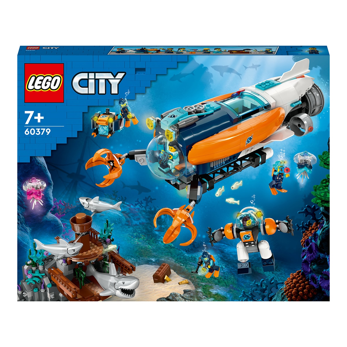 Submarino Explorador do Fundo do Oceano Lego City 1