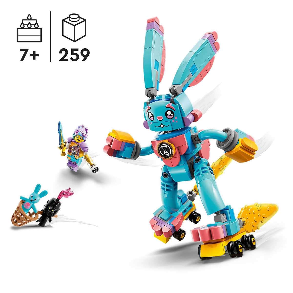 Izzie e o Coelhinho Bunchu Lego Dreamzzz 5