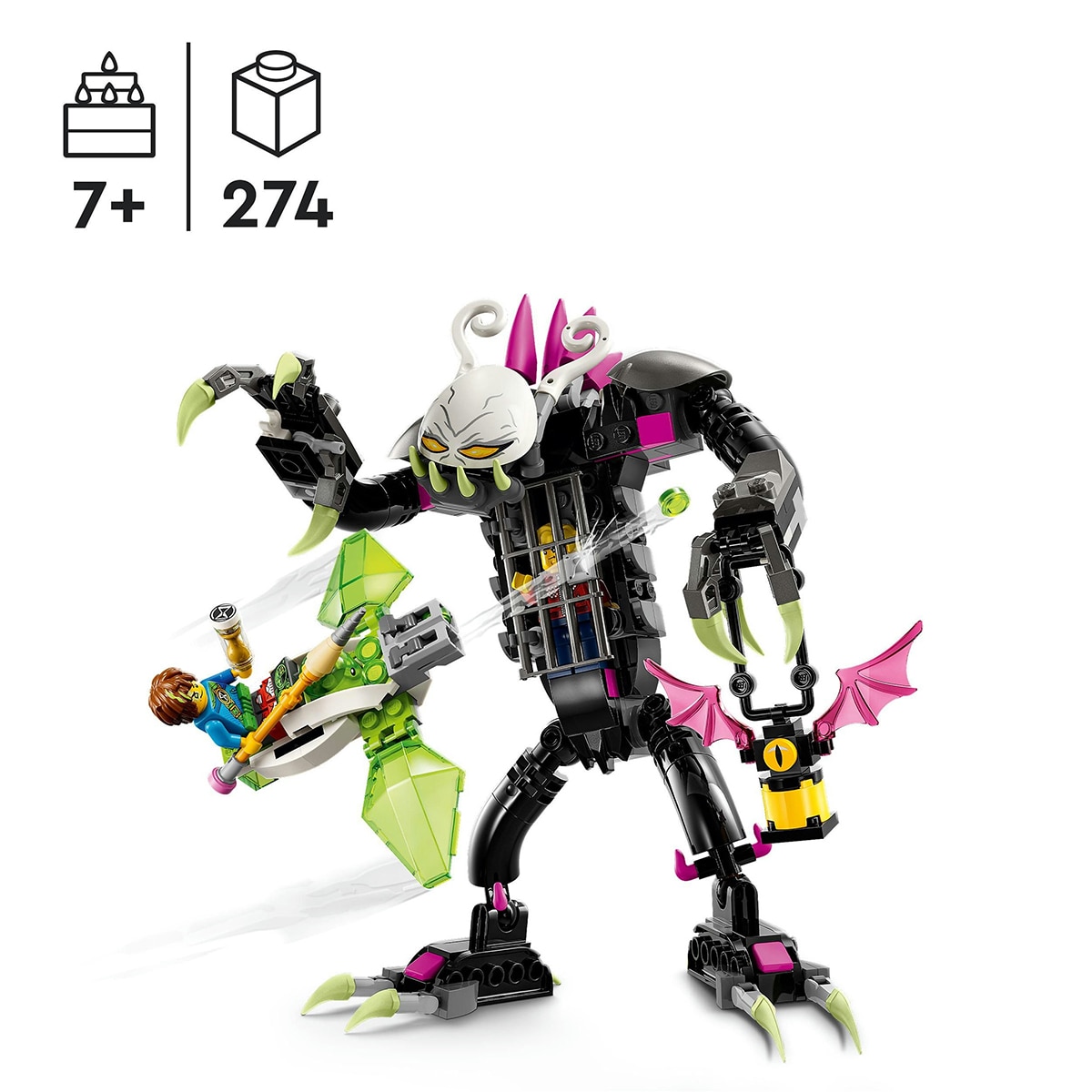 Juguete de construcción Monstruo de la Jaula LEGO DREAMZzz - 71455 5