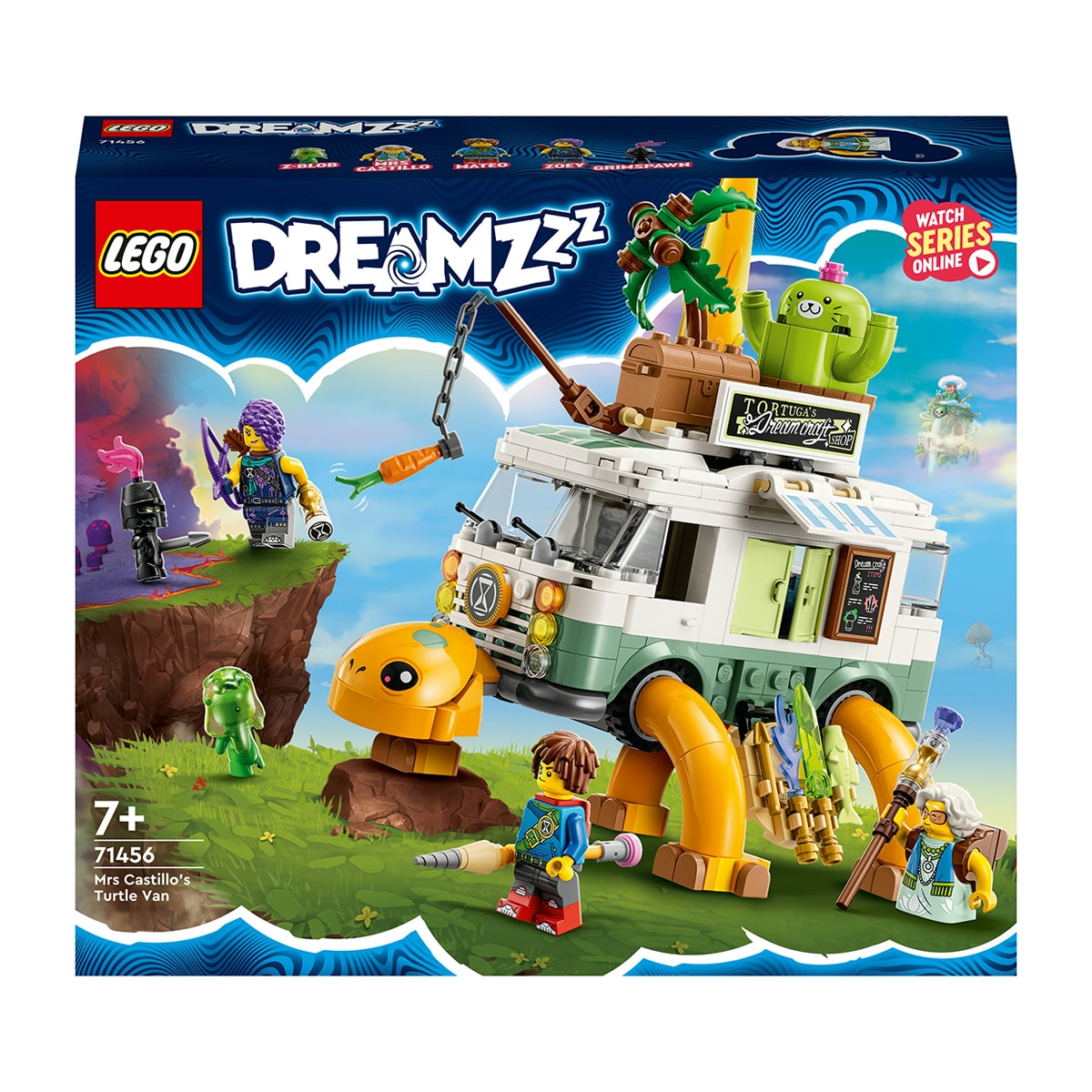 Juguete de construcción Vehículo Furgoneta-Tortuga de la Sra. Castillo LEGO DREAMZzz - 71456 1