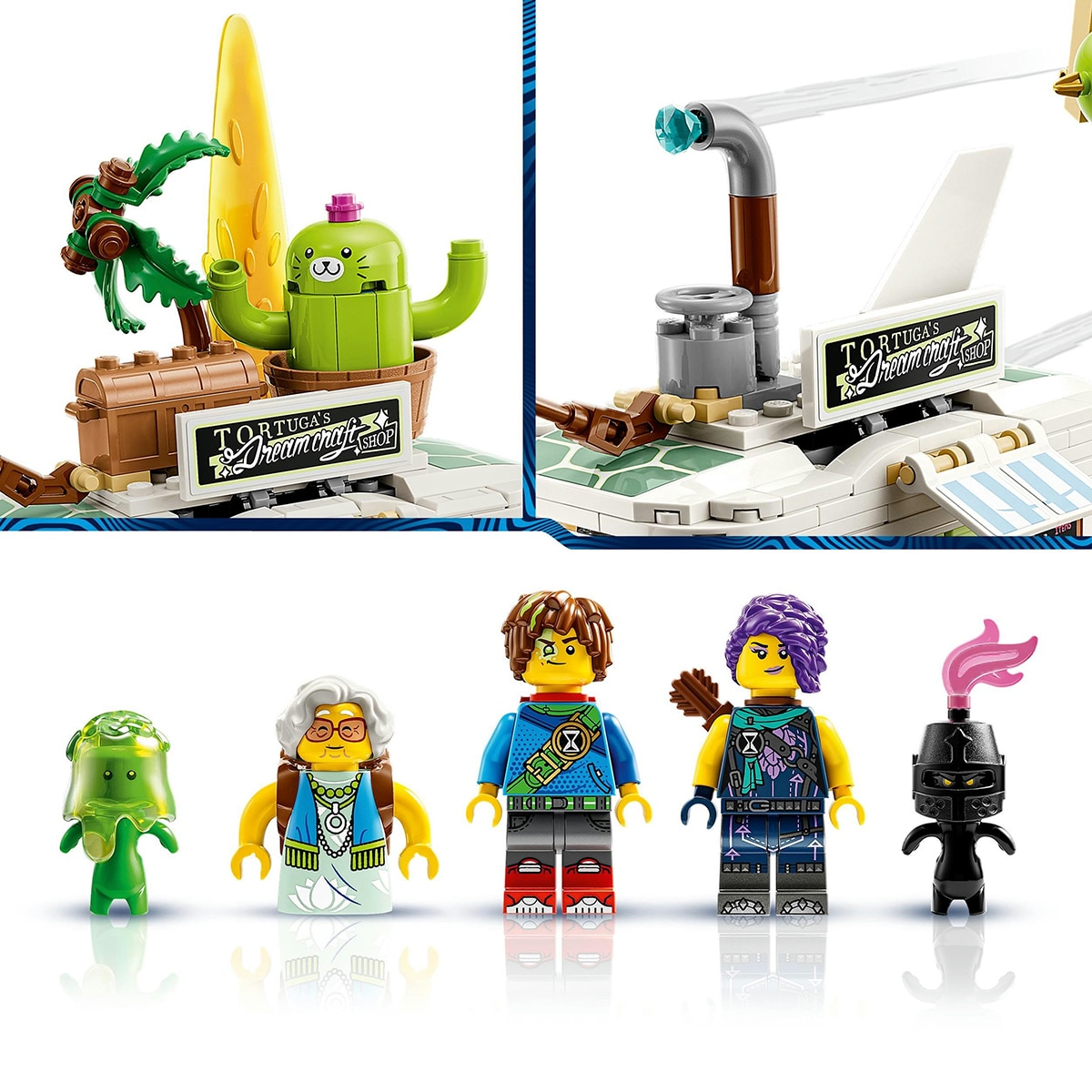 Juguete de construcción Vehículo Furgoneta-Tortuga de la Sra. Castillo LEGO DREAMZzz - 71456 7