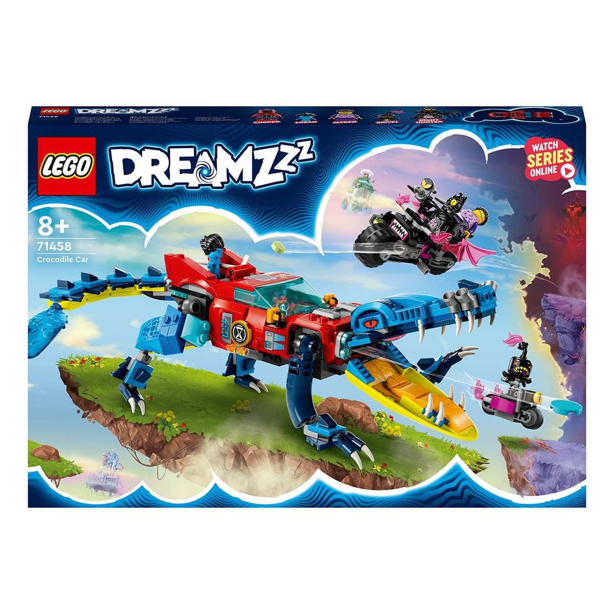 Imagem 0 de Carro Crocodilo Lego Dreamzzz  