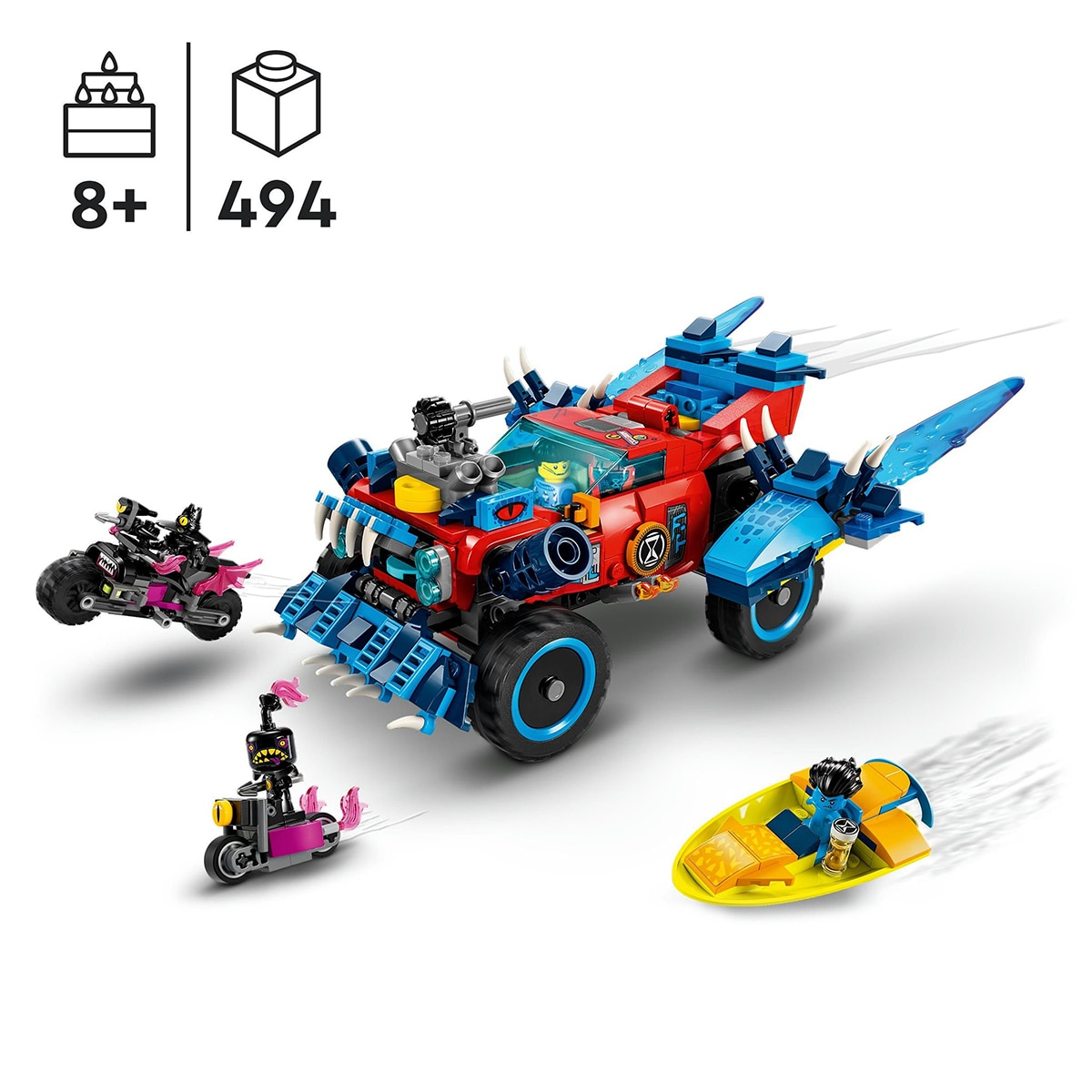 Carro Crocodilo Lego Dreamzzz 5