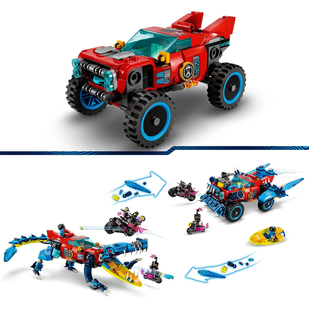 Carro Crocodilo Lego Dreamzzz 6