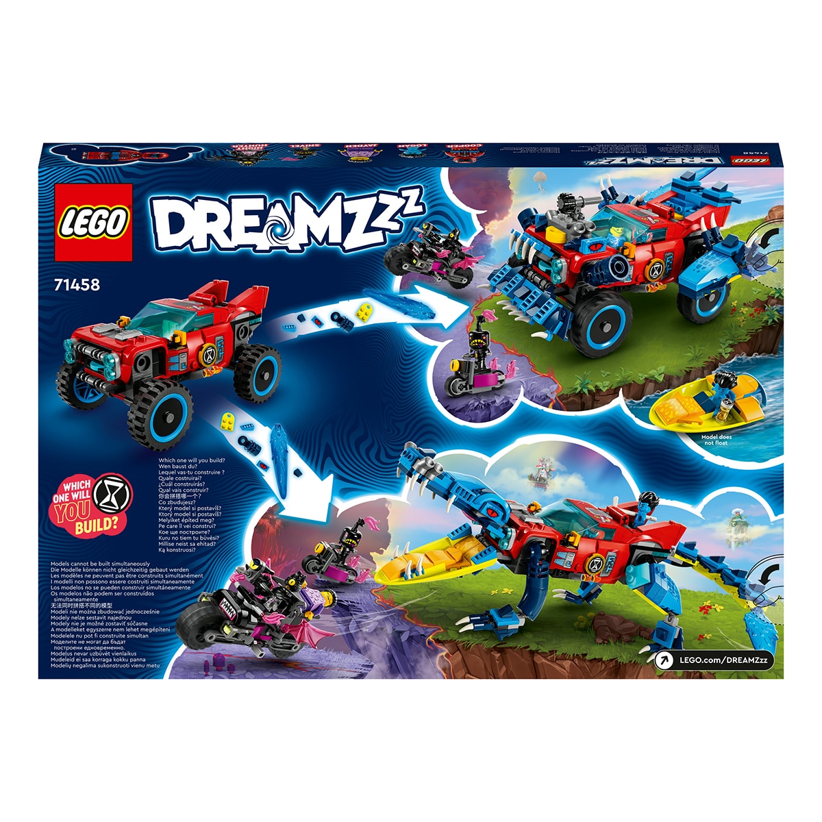 Carro Crocodilo Lego Dreamzzz 10