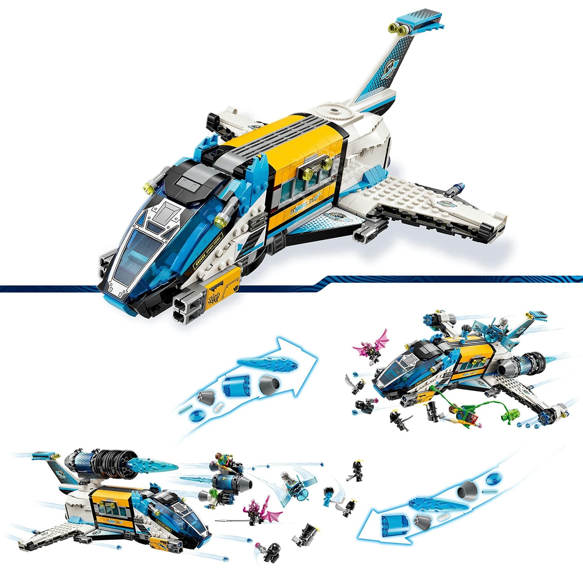 Juguete de construcción Vehículo Autobús Espacial del Sr. Oz LEGO DREAMZzz - 71460 6
