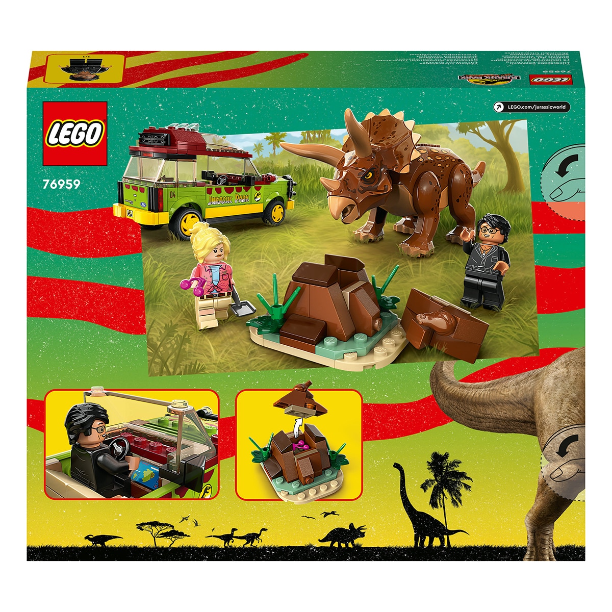 Pesquisa de Triceratops Lego Jurassic World 9