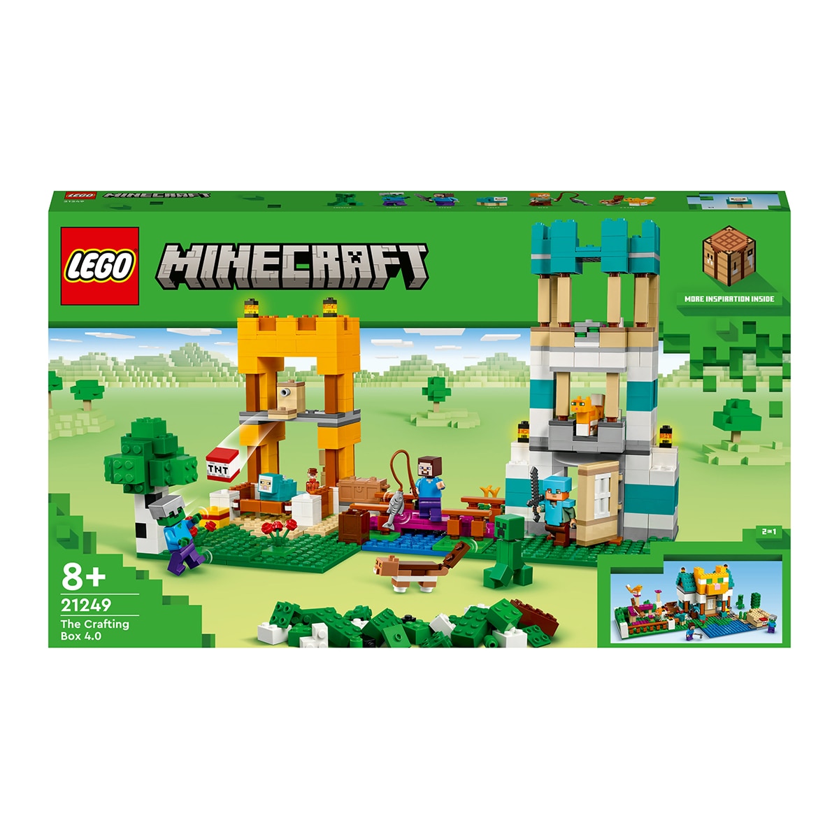 Set de construcción Caja Modular 4.0 The Crafting Box Gaming LEGO Minecraft - 21249 1