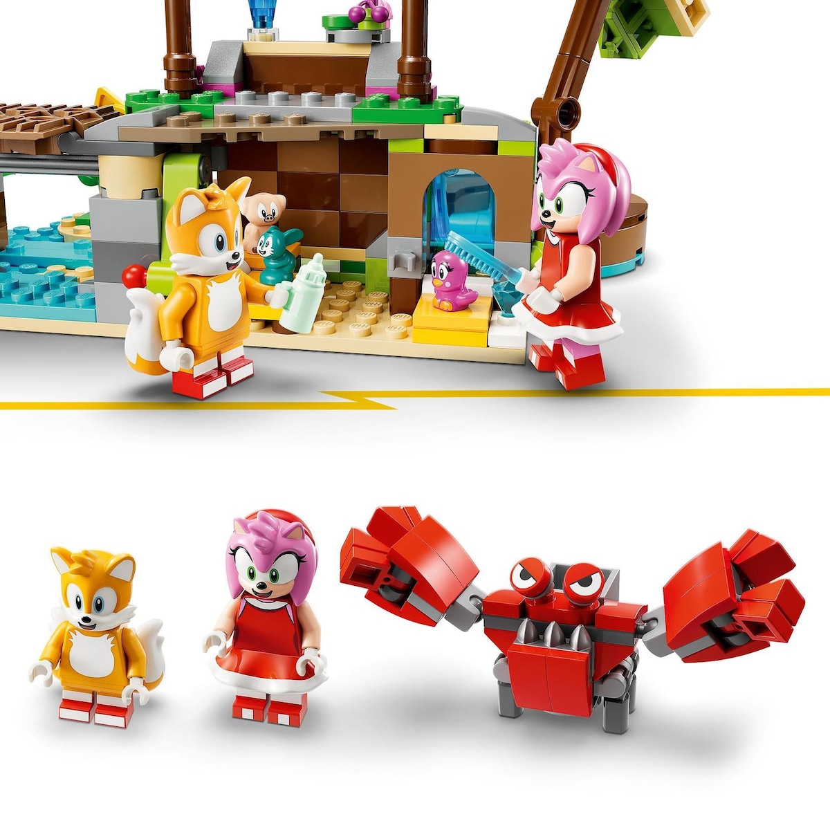 Set de construcción Sonic: Isla de Rescate de Animales de Amy Gaming LEGO Sonic The Hedgehog - 76992 5