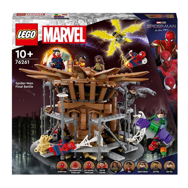 Set de construcción Batalla Final de Spider-Man No Way Home Superhéroes LEGO Marvel