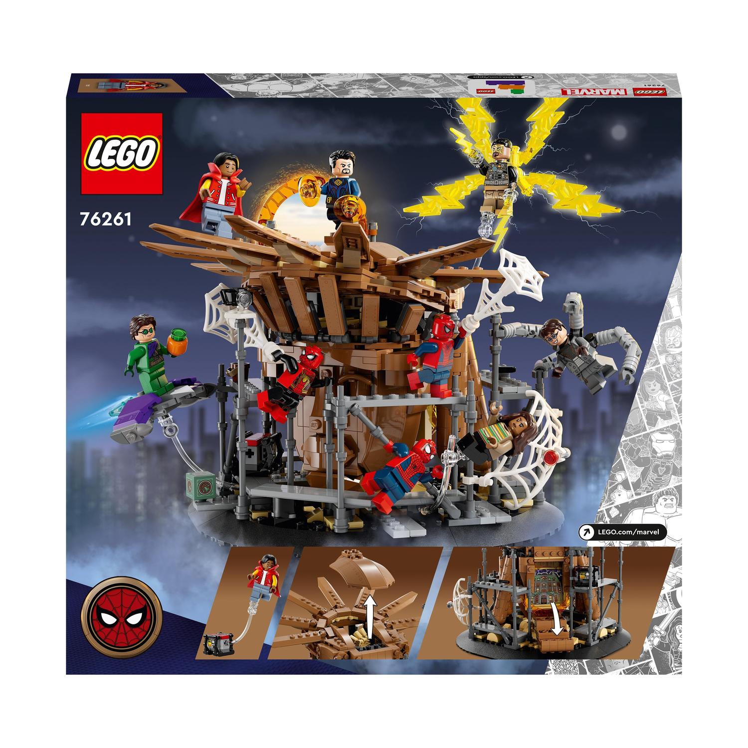 legos spider man