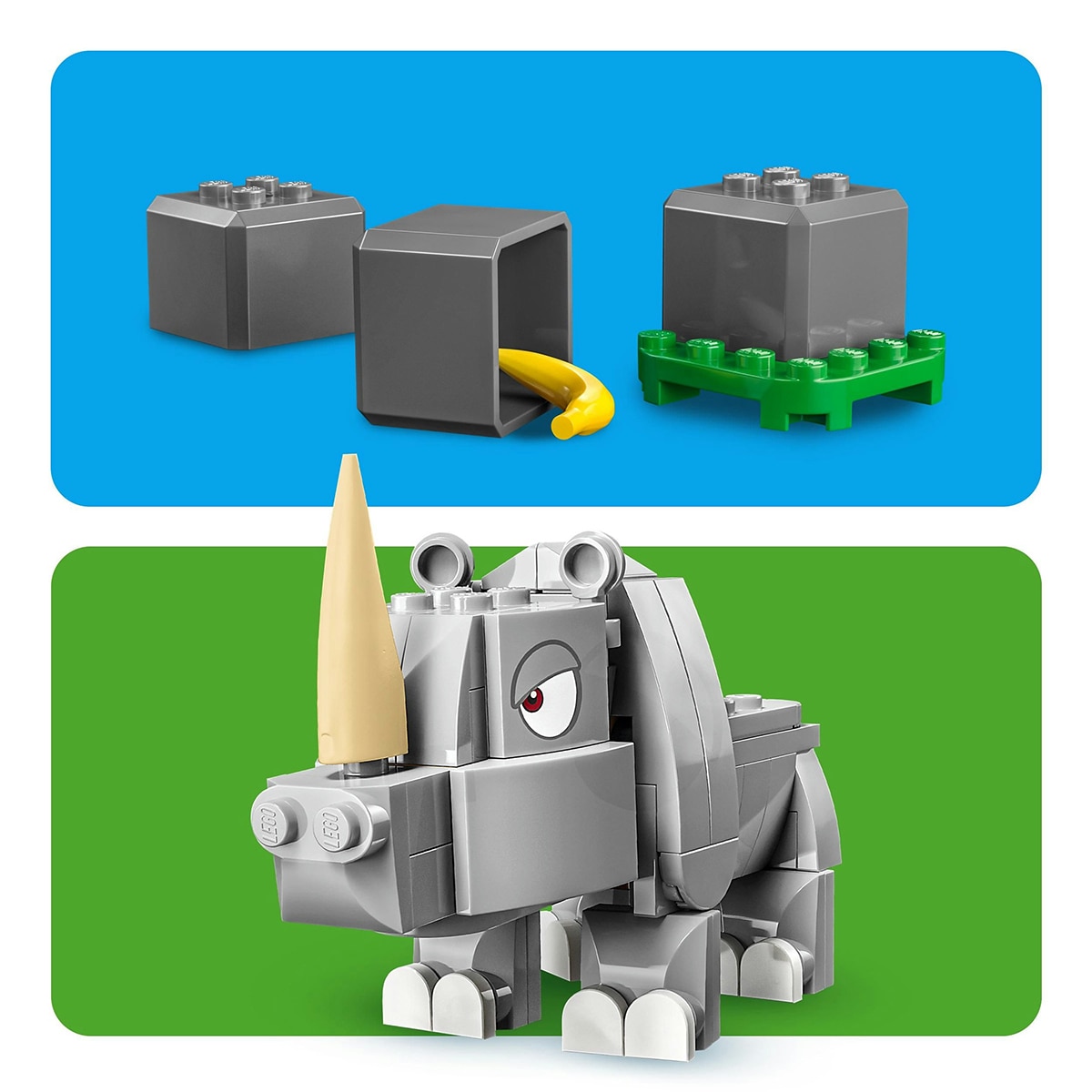 Set de construcción Rambi, el rinoceronte Set de Expansión: Donkey Kong LEGO Super Mario - 71420 6