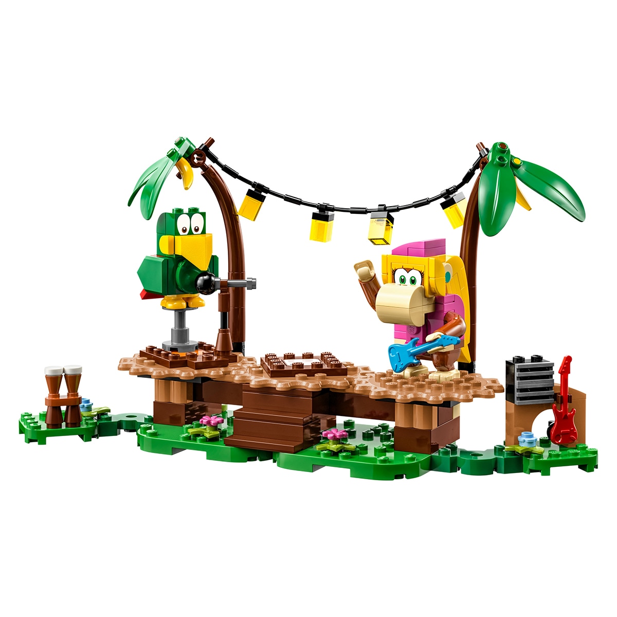 Set de construcción Jaleo en la jungla con Dixie Kong Set de Expansión: Donkey Kong LEGO Super Mario - 71421 7