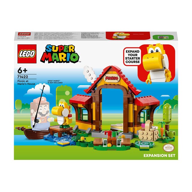 Set de construcción Pícnic en casa de Mario Set de Expansión: Donkey Kong LEGO Super Mario