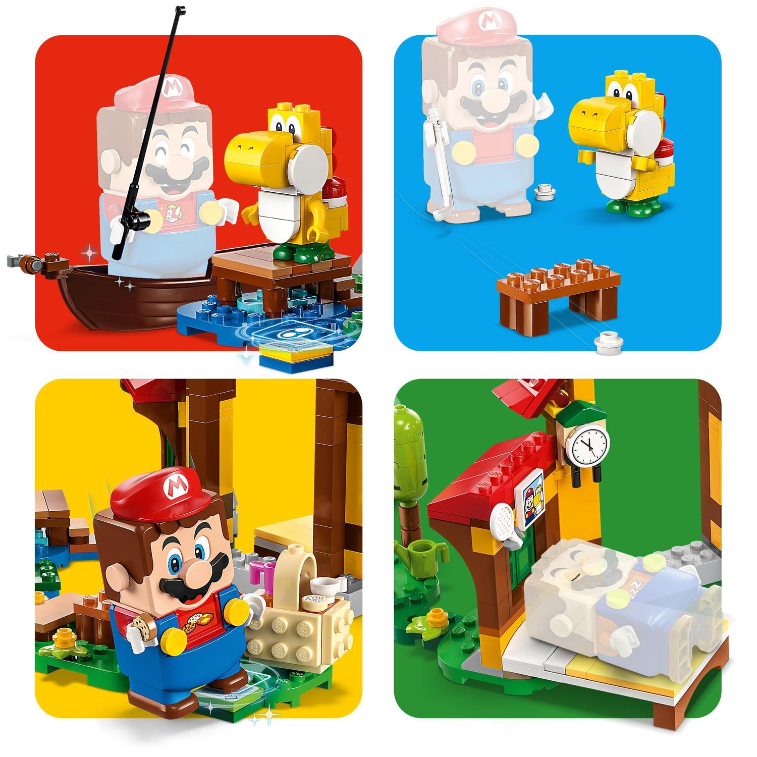 Set de construcción Pícnic en casa de Mario Set de Expansión: Donkey Kong LEGO Super Mario - 71422 4