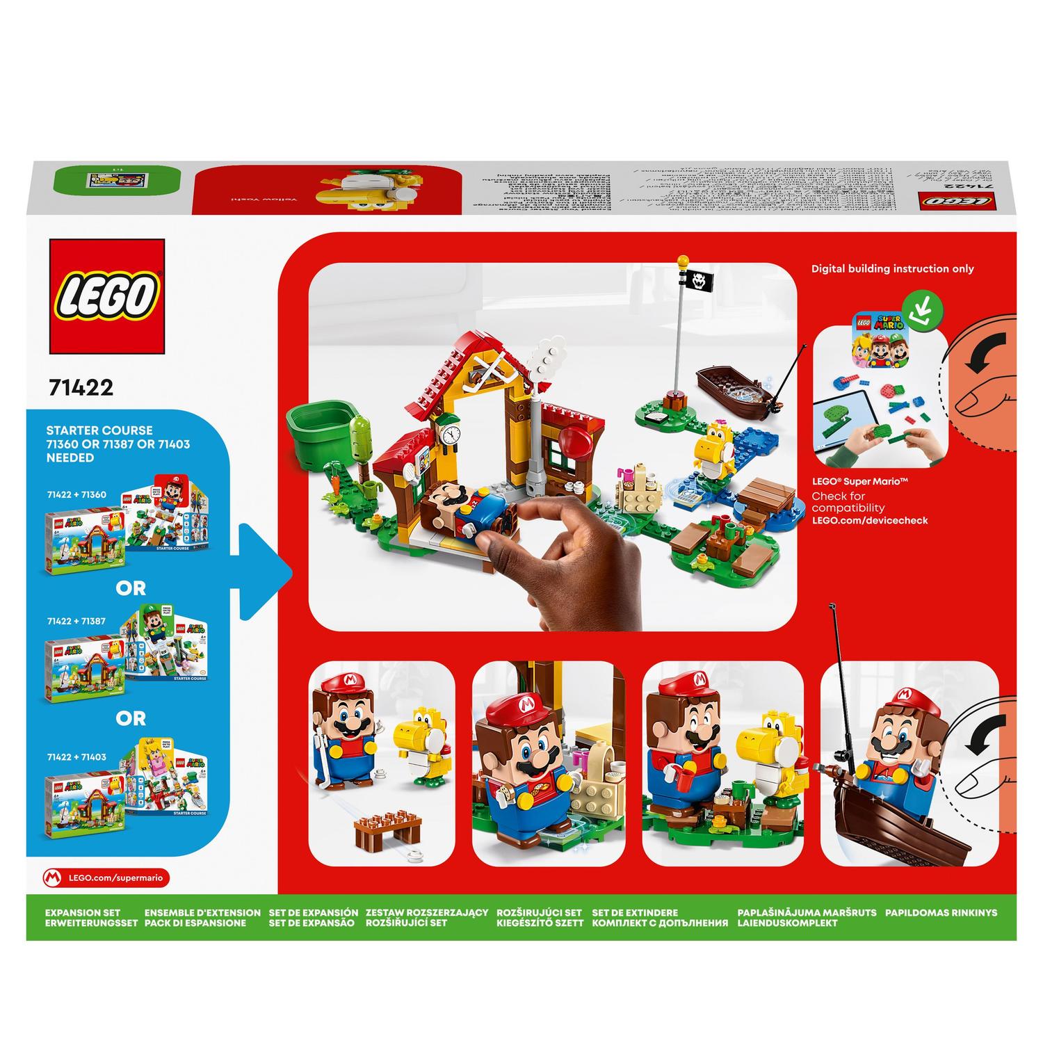 Set de construcción Pícnic en casa de Mario Set de Expansión: Donkey Kong LEGO Super Mario - 71422 7