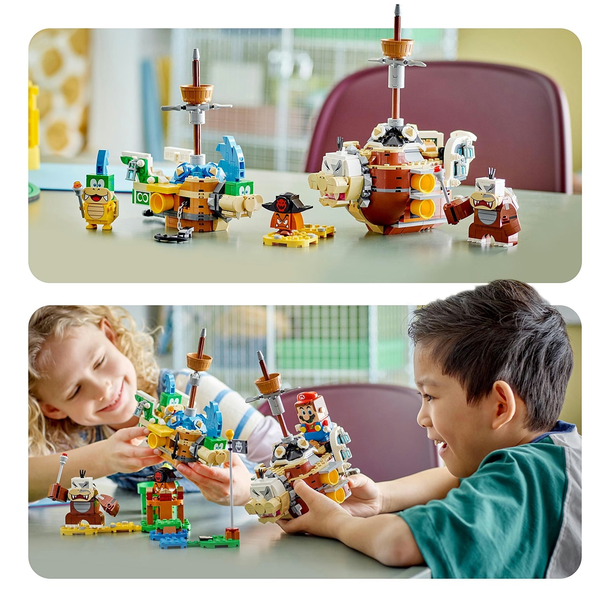 Aeronaves de Larry e do Morton - Set de Expansão Lego Super Mario 4