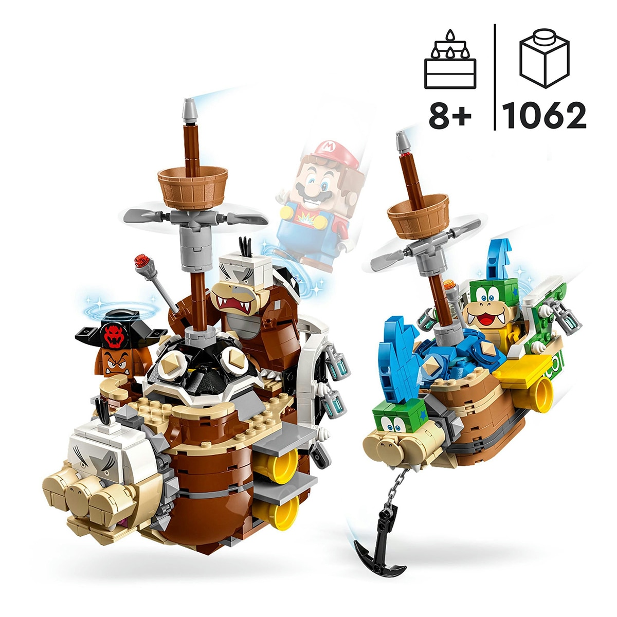 Aeronaves de Larry e do Morton - Set de Expansão Lego Super Mario 5