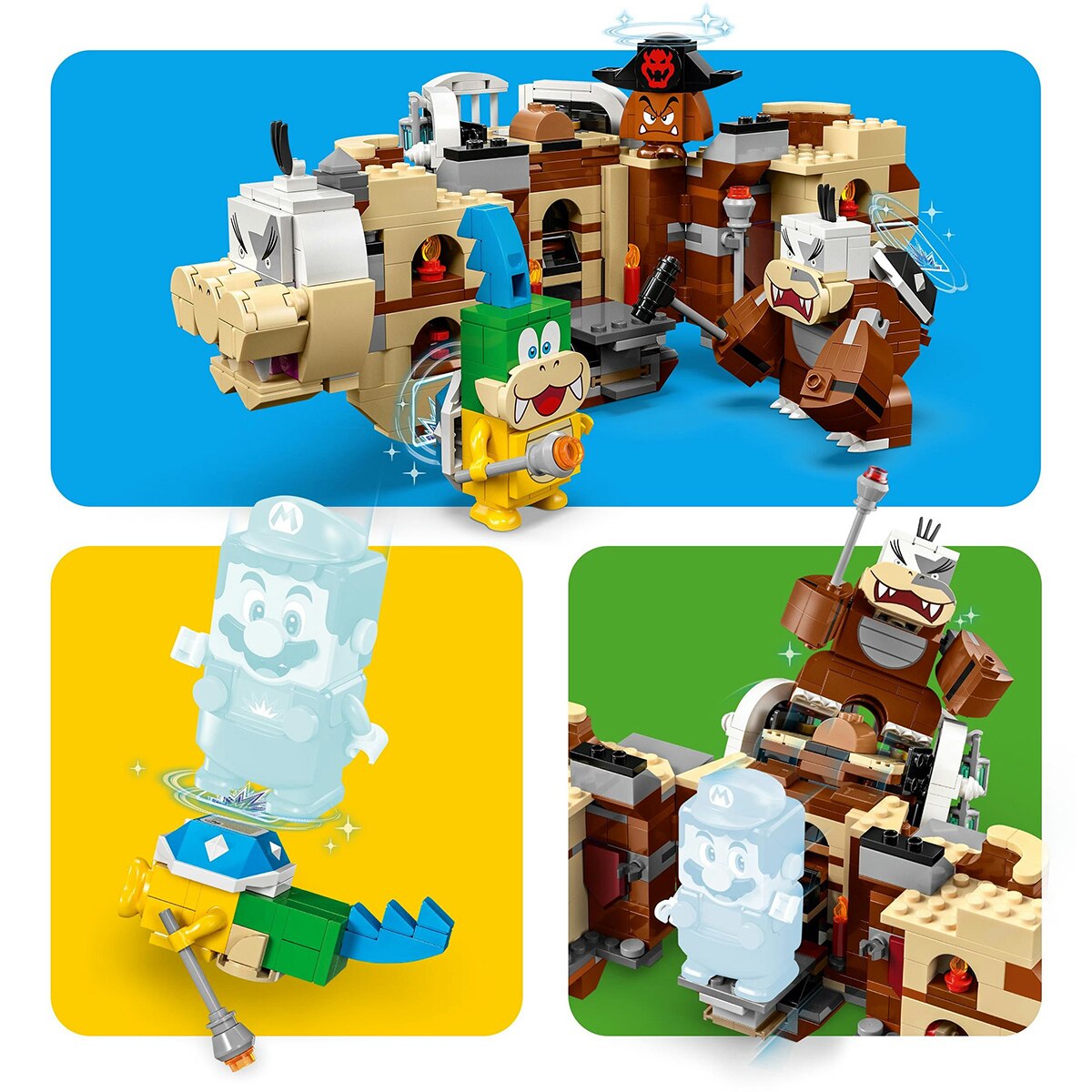 Aeronaves de Larry e do Morton - Set de Expansão Lego Super Mario 6