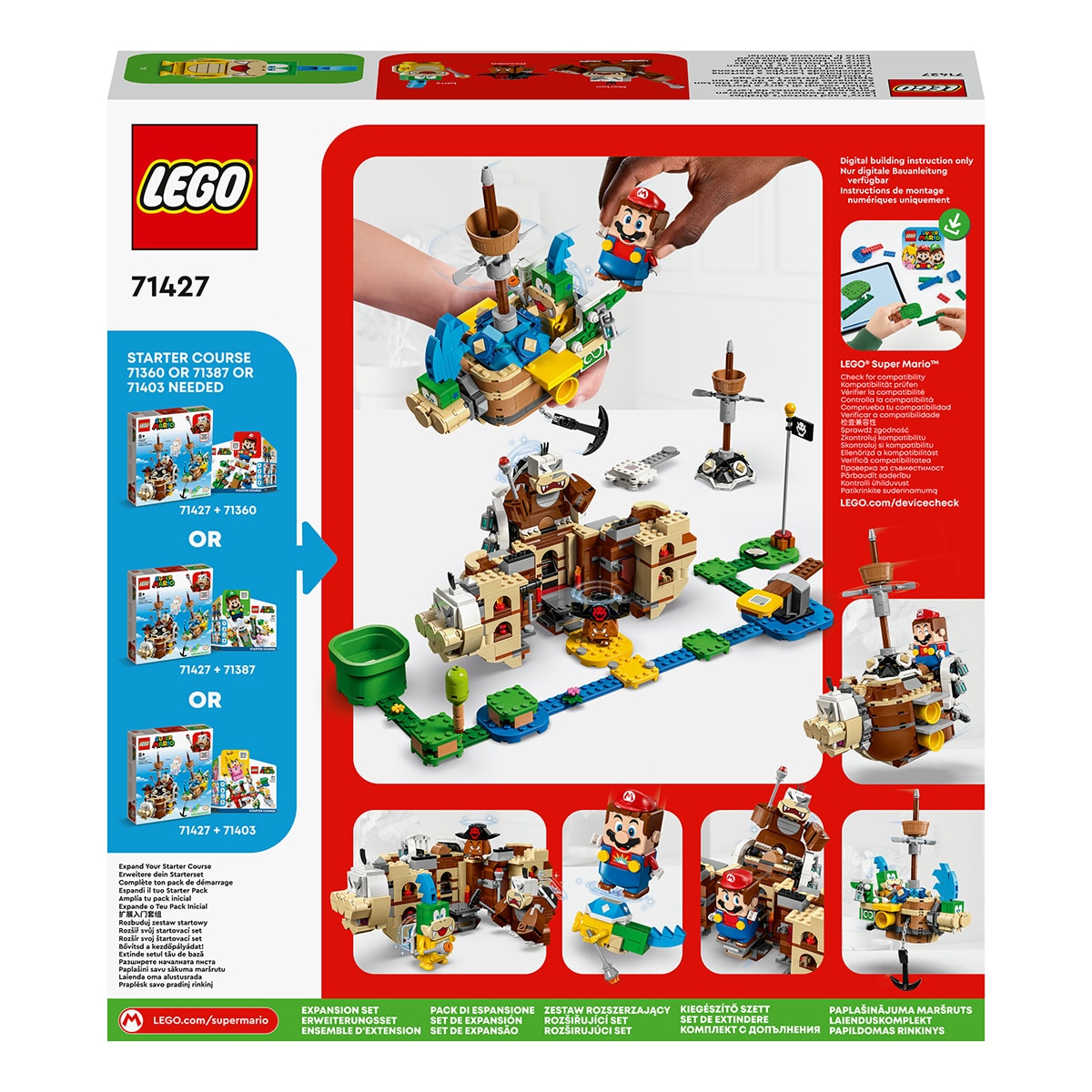 Aeronaves de Larry e do Morton - Set de Expansão Lego Super Mario 9