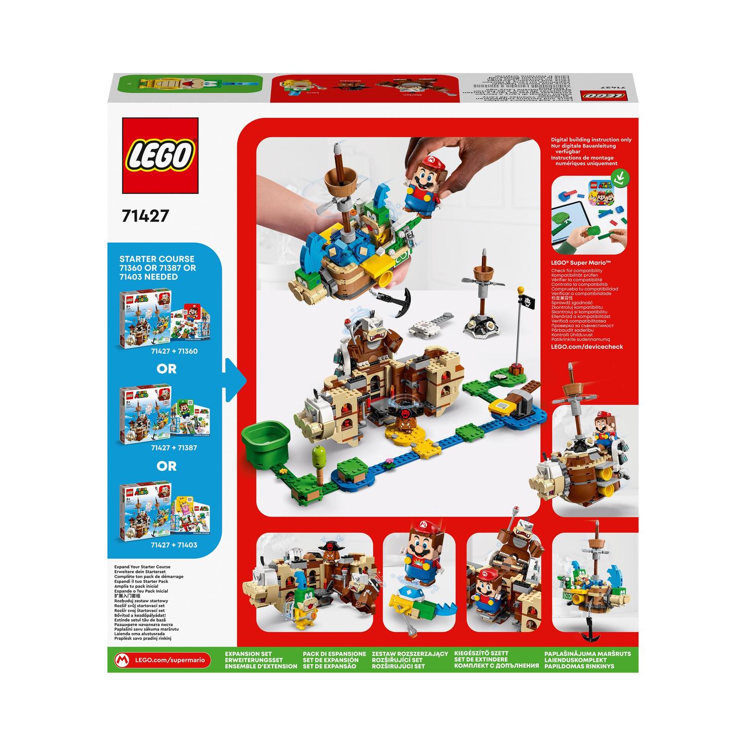 Aeronaves de Larry e do Morton - Set de Expansão Lego Super Mario 10