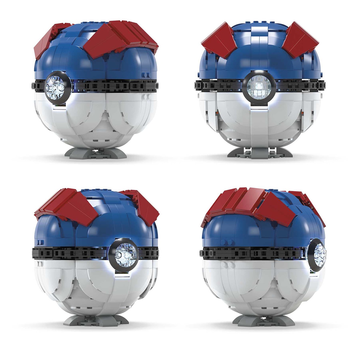 Bloques de construcción Pokémon Superball gigante Mega 3