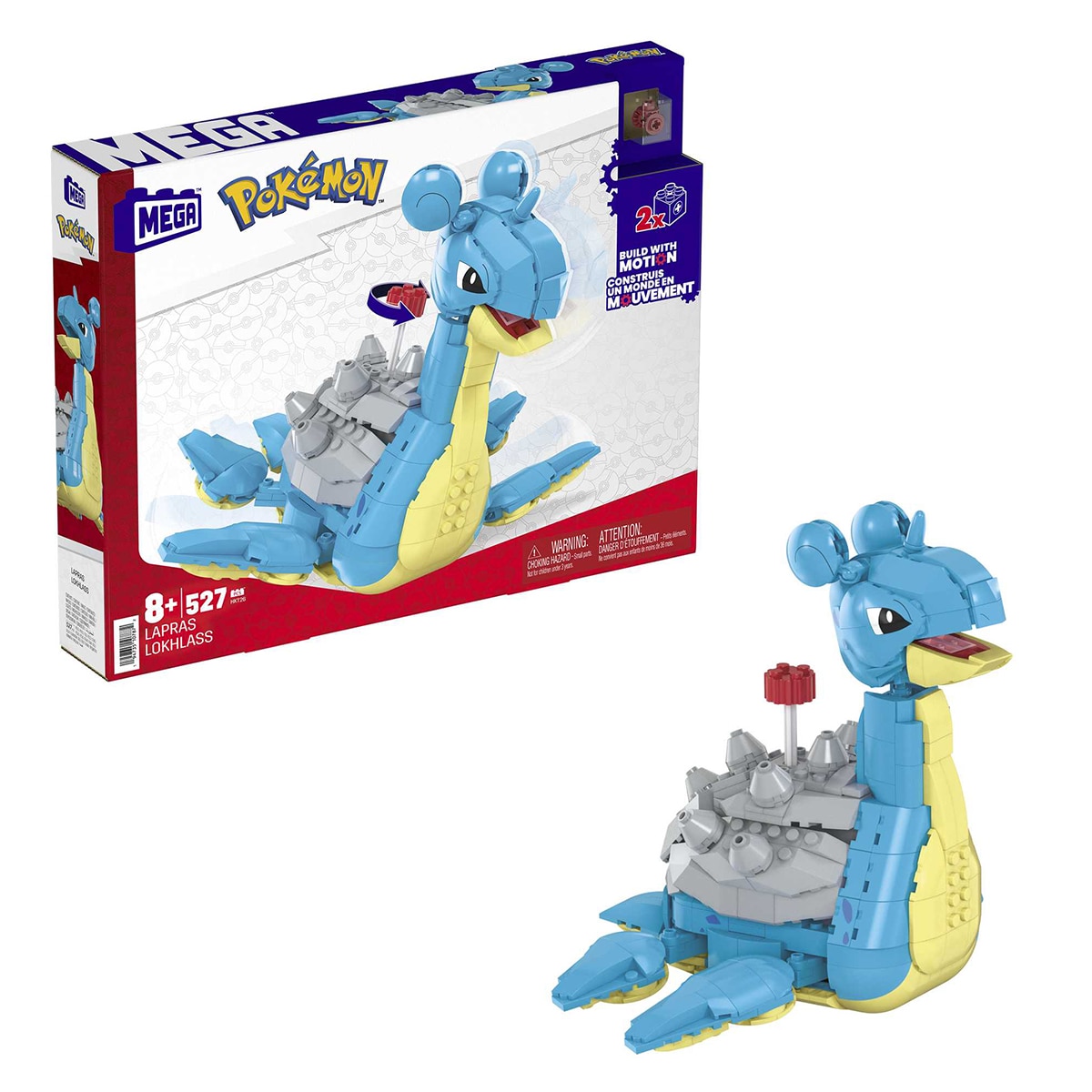 Bloques de construcción Pokémon Lapras Mega 6