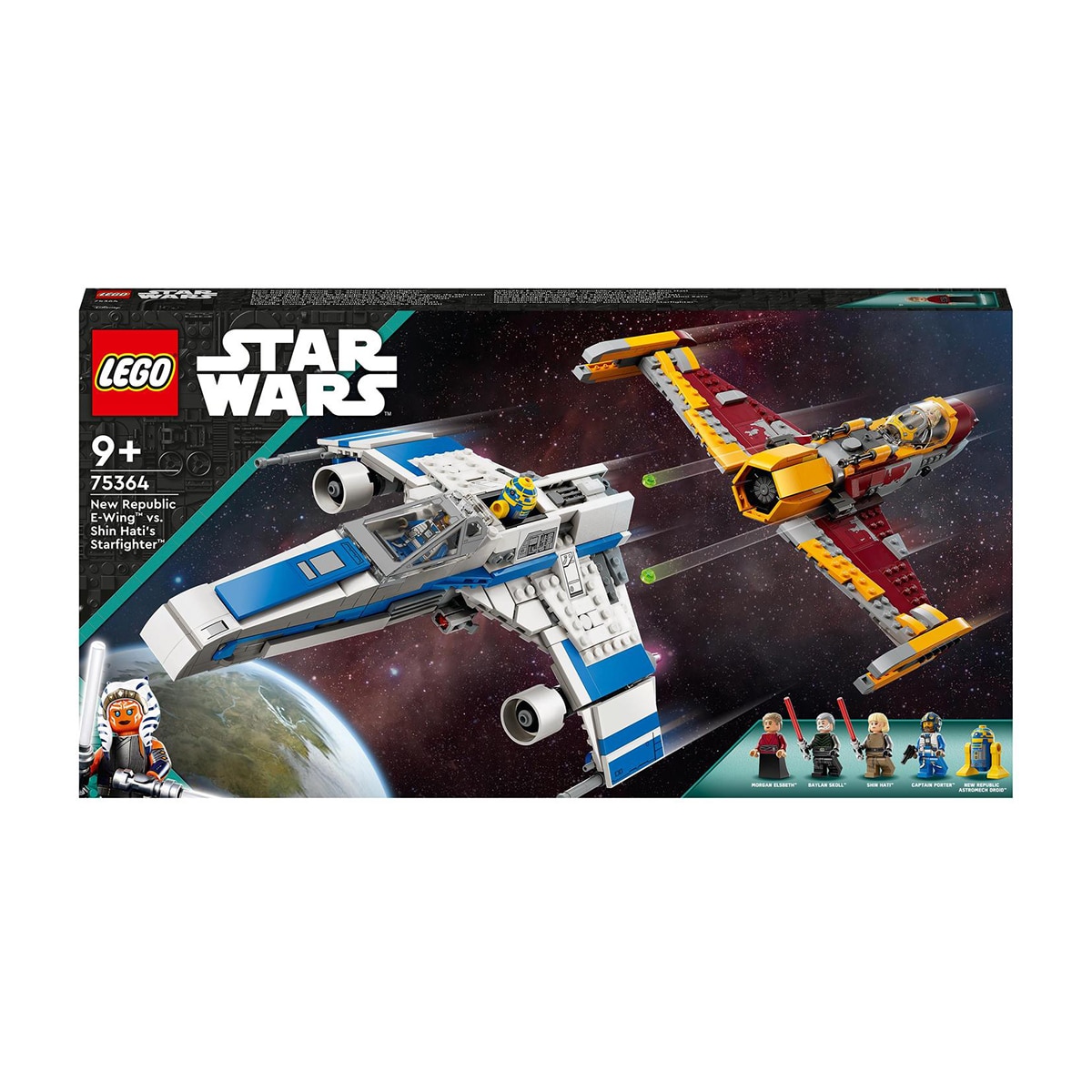 Vehículo para construir Ala-E de la Nueva República vs. Caza Estelar de Shin Hati LEGO Star Wars - 75364 1