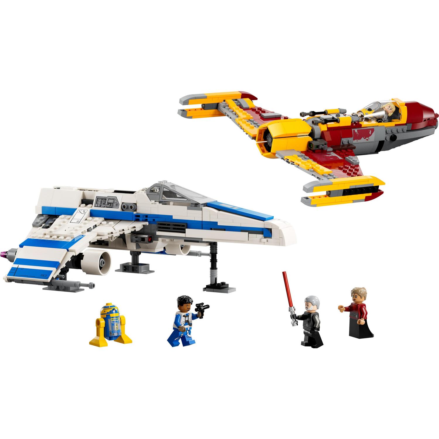 Vehículo para construir Ala-E de la Nueva República vs. Caza Estelar de Shin Hati LEGO Star Wars - 75364 2