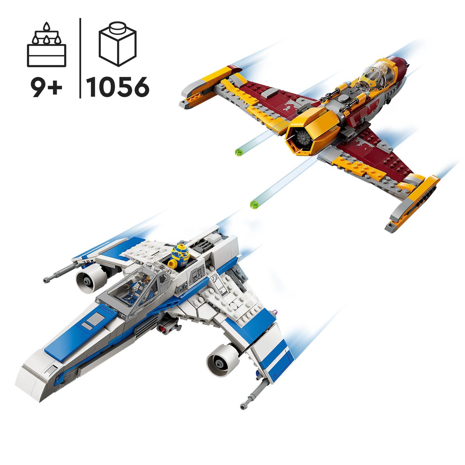Vehículo para construir Ala-E de la Nueva República vs. Caza Estelar de Shin Hati LEGO Star Wars - 75364 7