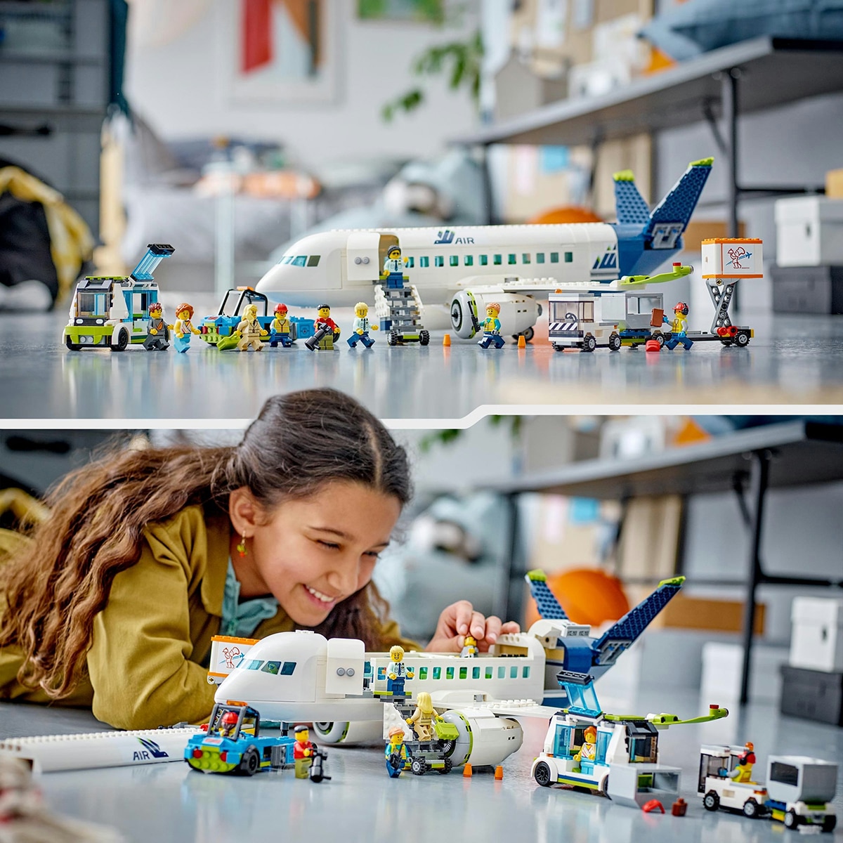 Vehículo de juguete para construir Avión de pasajeros LEGO City - 60367 4