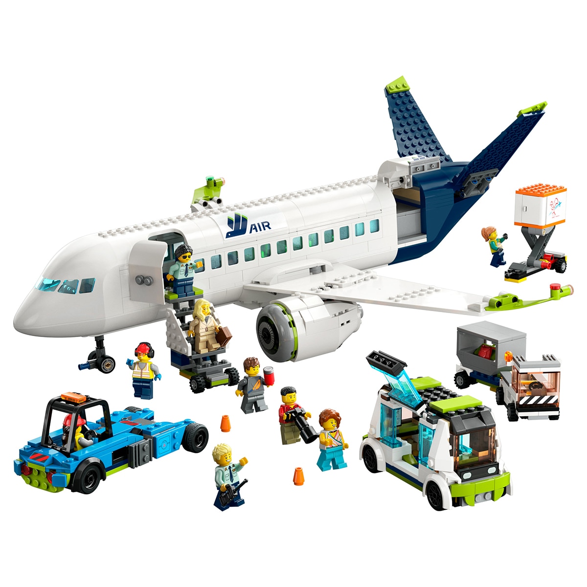 Vehículo de juguete para construir Avión de pasajeros LEGO City - 60367 9