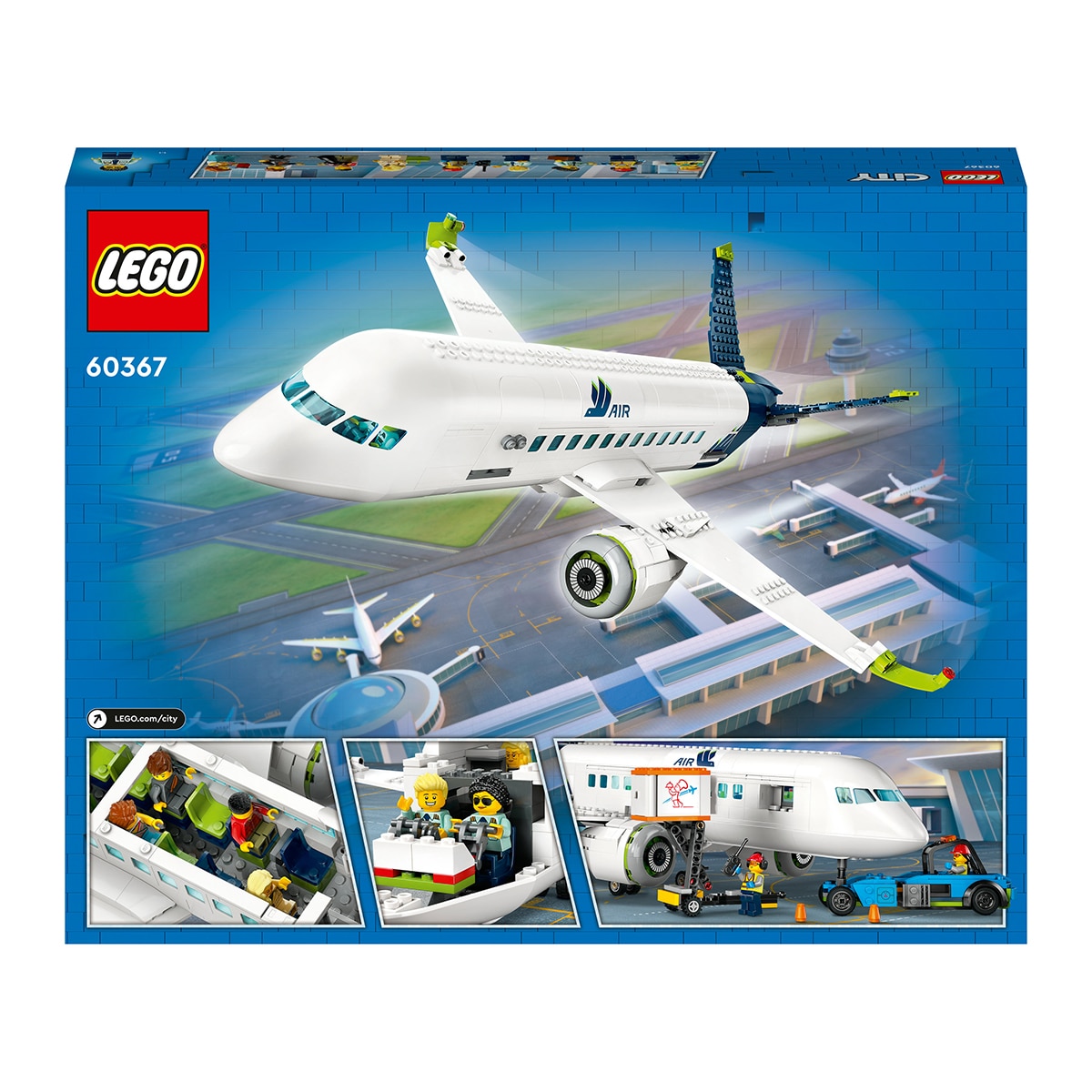 avión lego