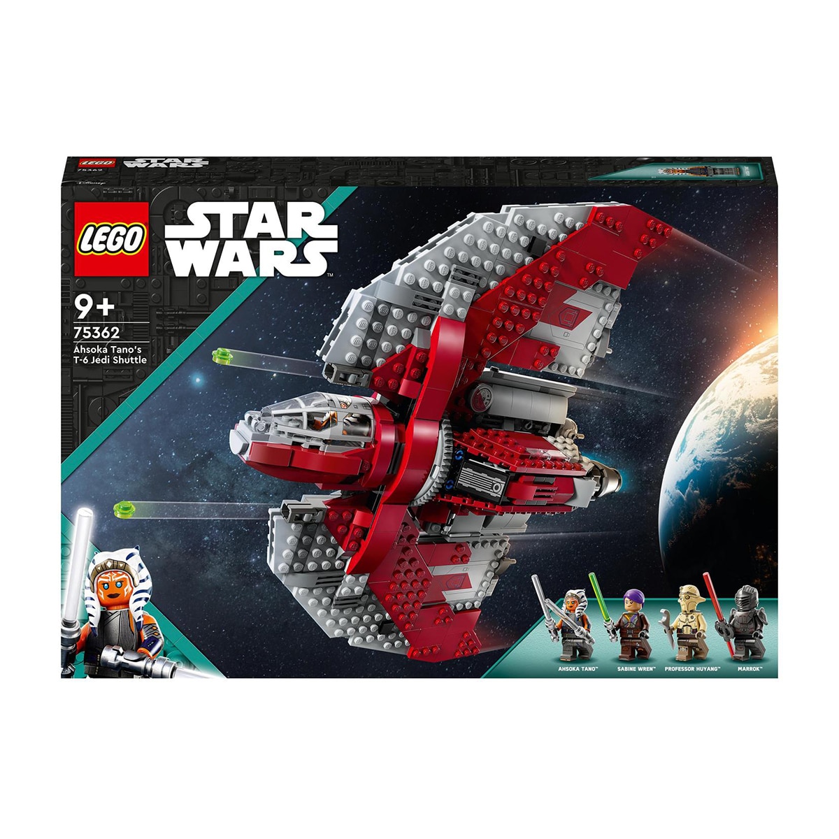 Imagen 0 de Nave para construir Lanzadera Jedi T-6 de Ahsoka Tano LEGO Star Wars - 75362