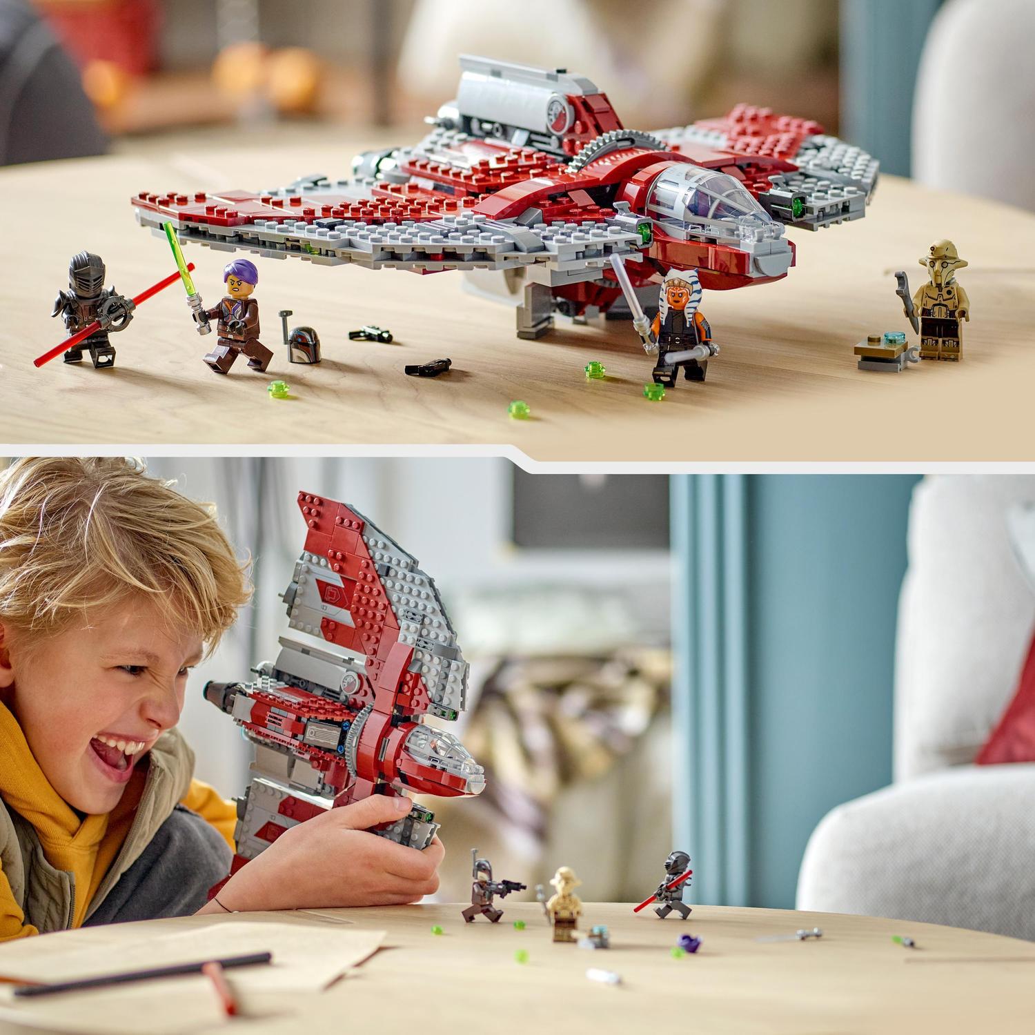 Nave para construir Lanzadera Jedi T-6 de Ahsoka Tano LEGO Star Wars - 75362 2