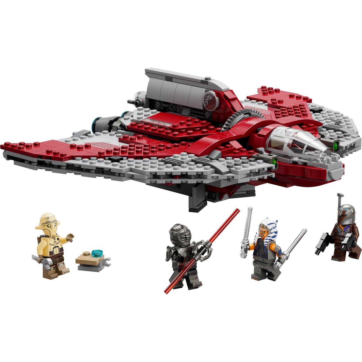 Nave para construir Lanzadera Jedi T-6 de Ahsoka Tano LEGO Star Wars - 75362 4
