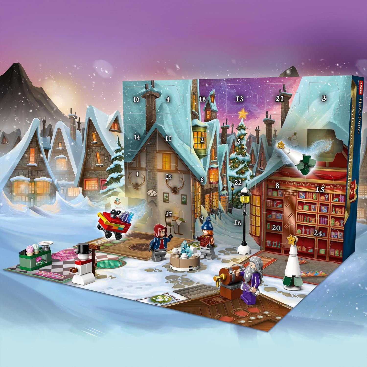 Calendario de adviento Wizarding World 2023 LEGO Harry Potter 4