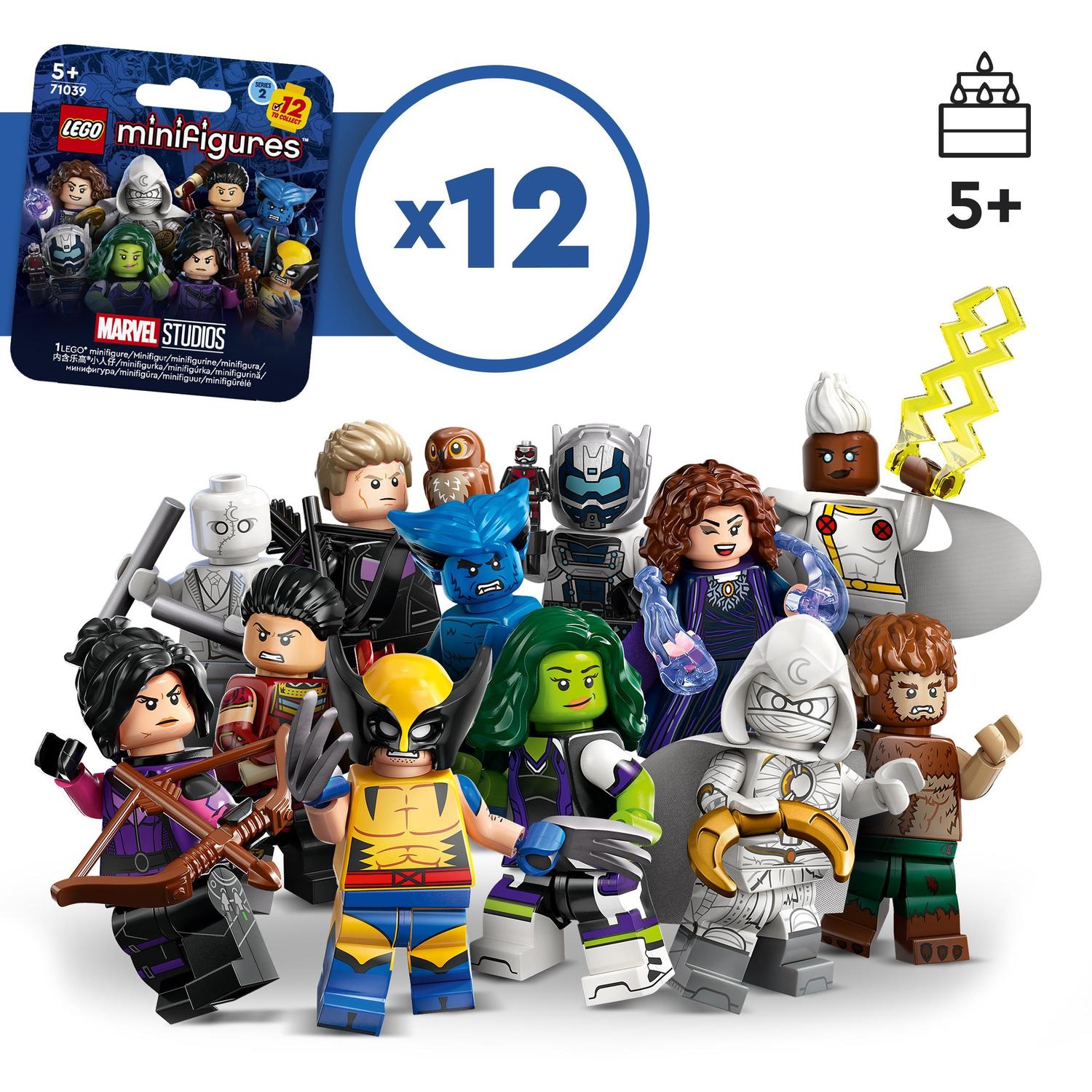 Figura sorpresa para coleccionar de super héroes Minifigures Marvel: 2ª Edición LEGO Marvel - 71039 3