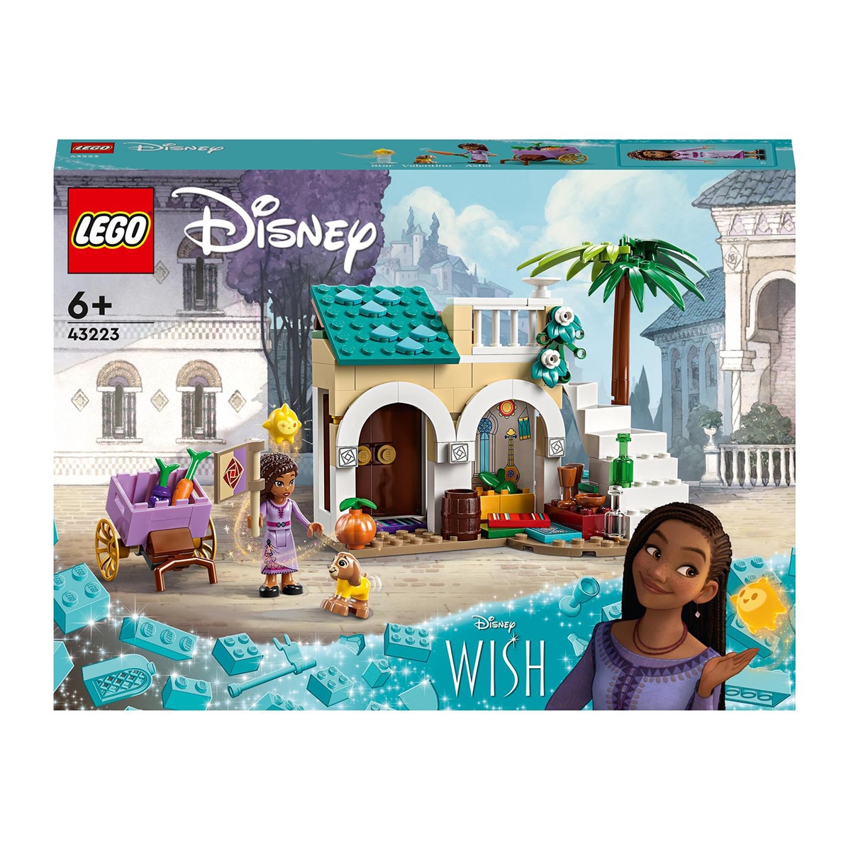 Juego de construcciones Asha en la Ciudad de Rosas LEGO Wish Disney Princess - 43223 1