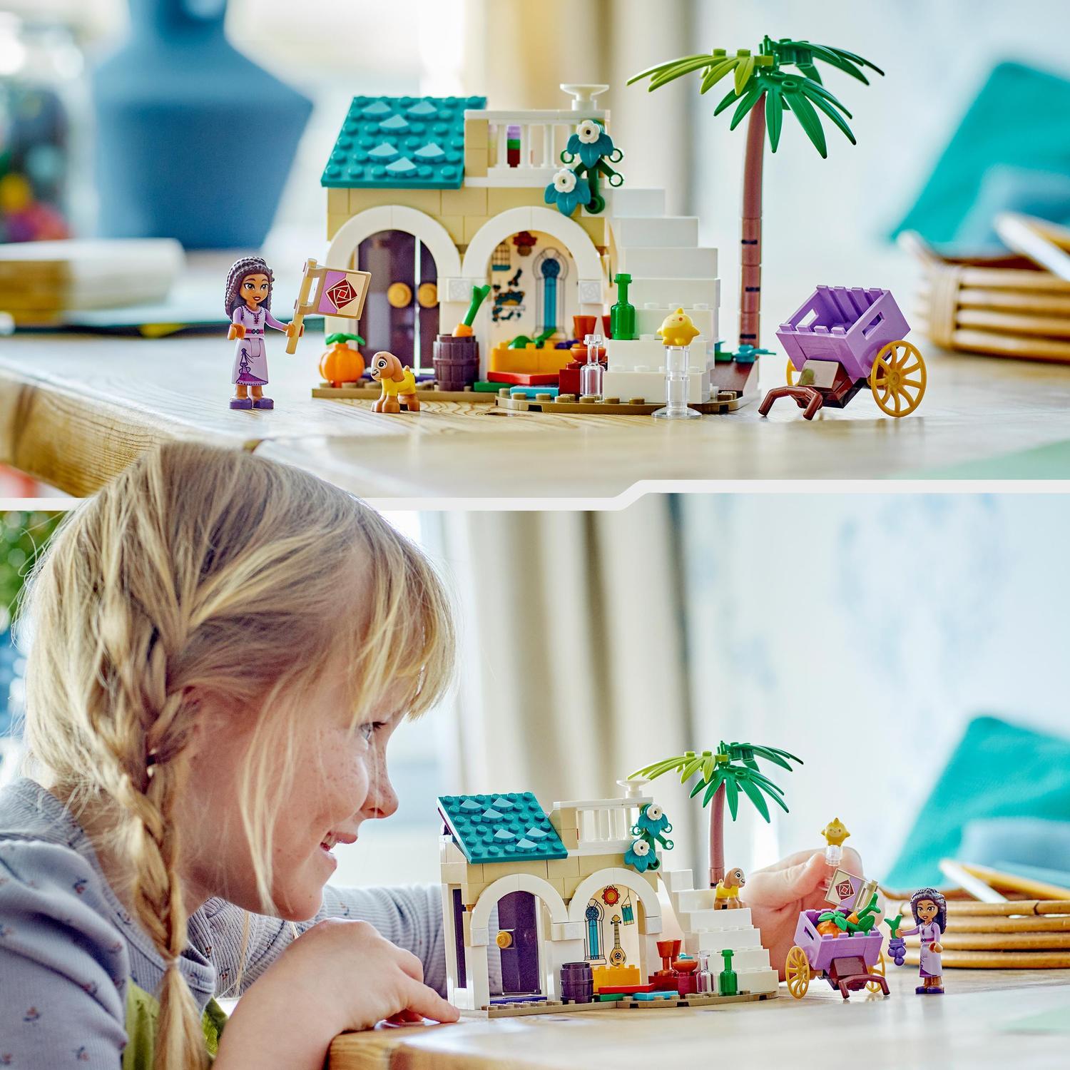 Juego de construcciones Asha en la Ciudad de Rosas LEGO Wish Disney Princess - 43223 2