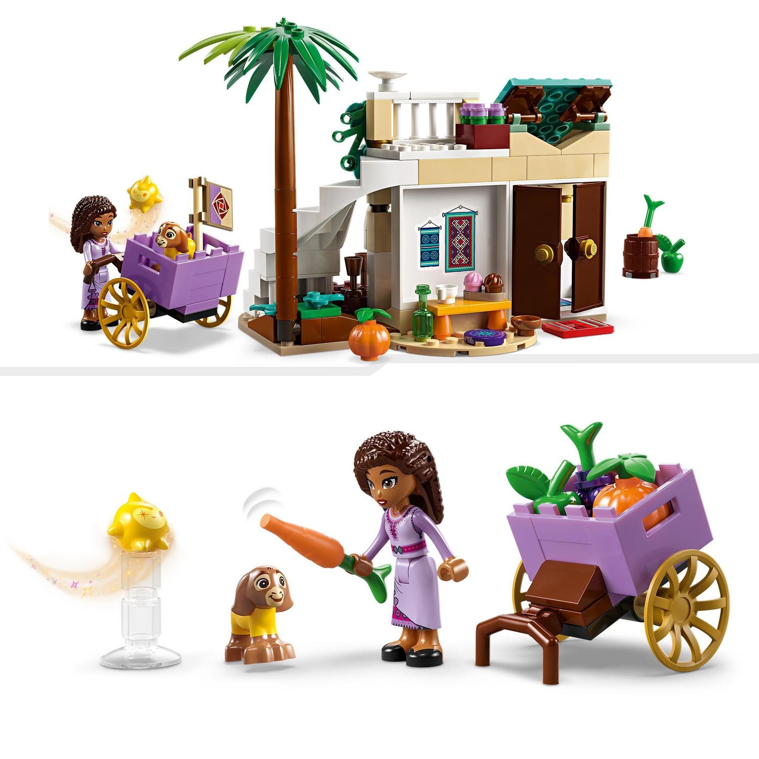Juego de construcciones Asha en la Ciudad de Rosas LEGO Wish Disney Princess - 43223 4