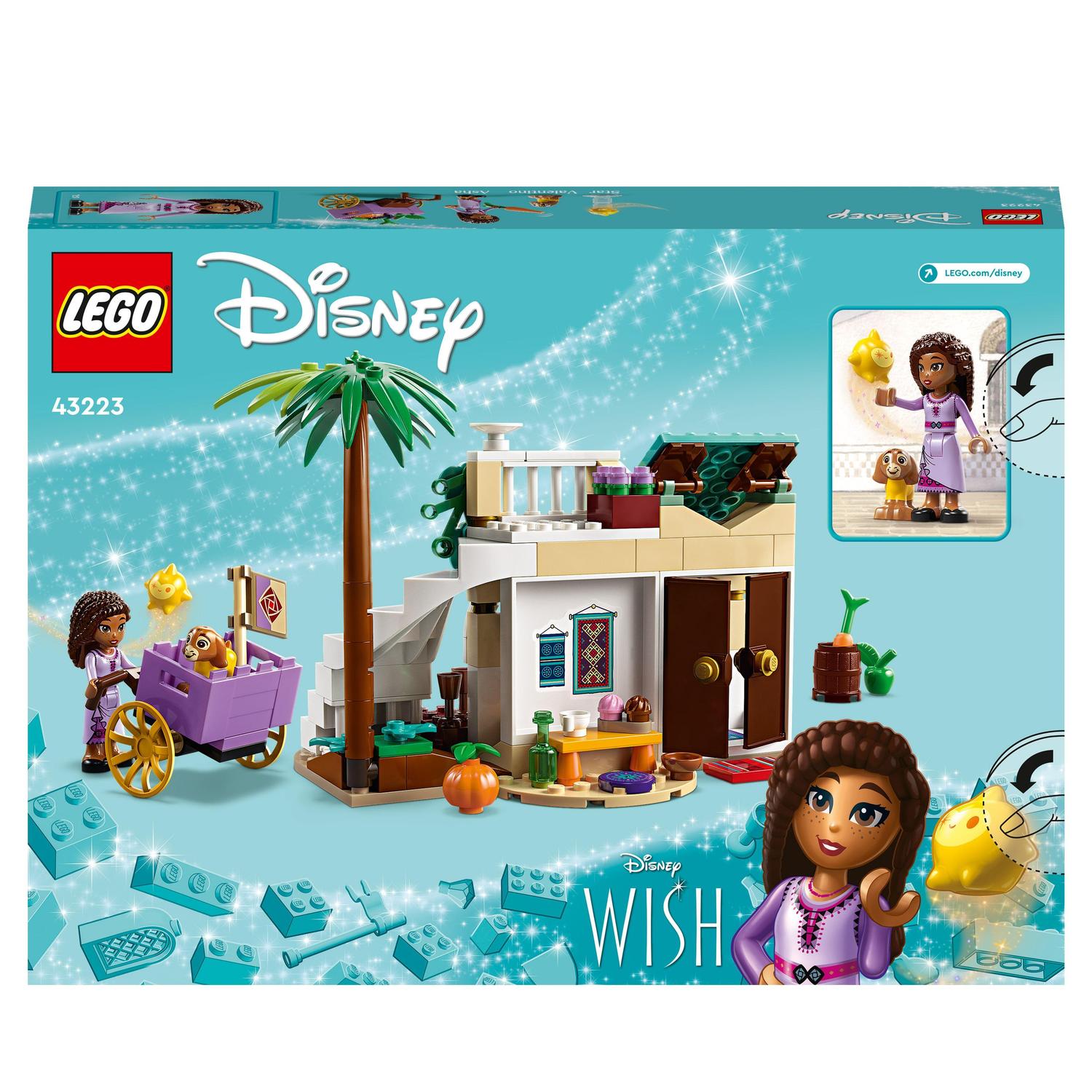 Juego de construcciones Asha en la Ciudad de Rosas LEGO Wish Disney Princess - 43223 7