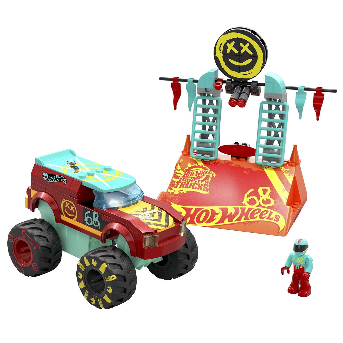 Imagen 0 de Juego de construcciones MEGA Construx Hot Wheels Pista Demo Derby Mattel