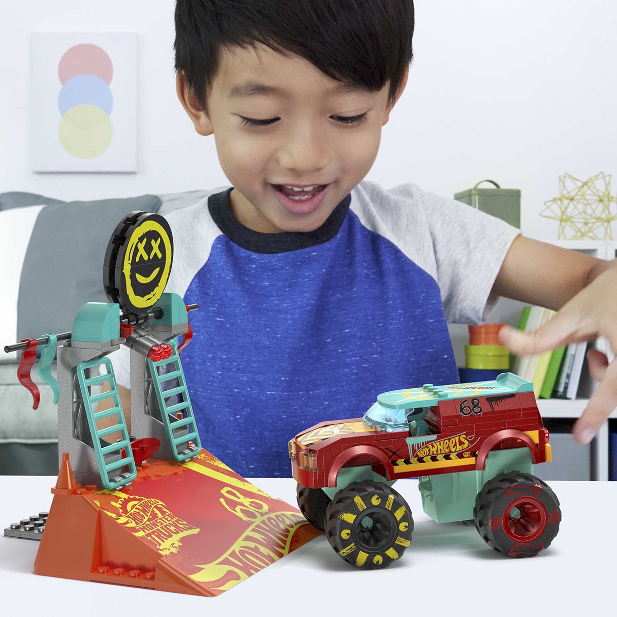 Juego de construcciones MEGA Construx Hot Wheels Pista Demo Derby Mattel 3